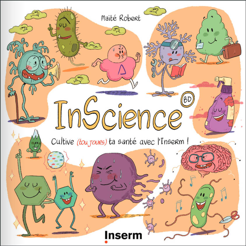 Couverture du tome 4 de la BD InScience